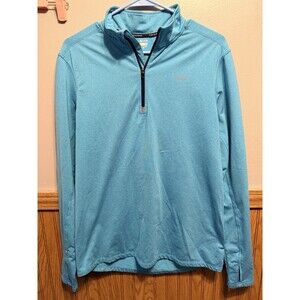 Hind Jogger Jacket Quarter Zip Long Sleeve Light Blue Women’s M Item 24